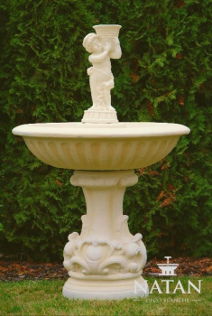 Edler Designer Springbrunnen Fontaine Zierbrunnen Garten Terrasse Brunnen Neu